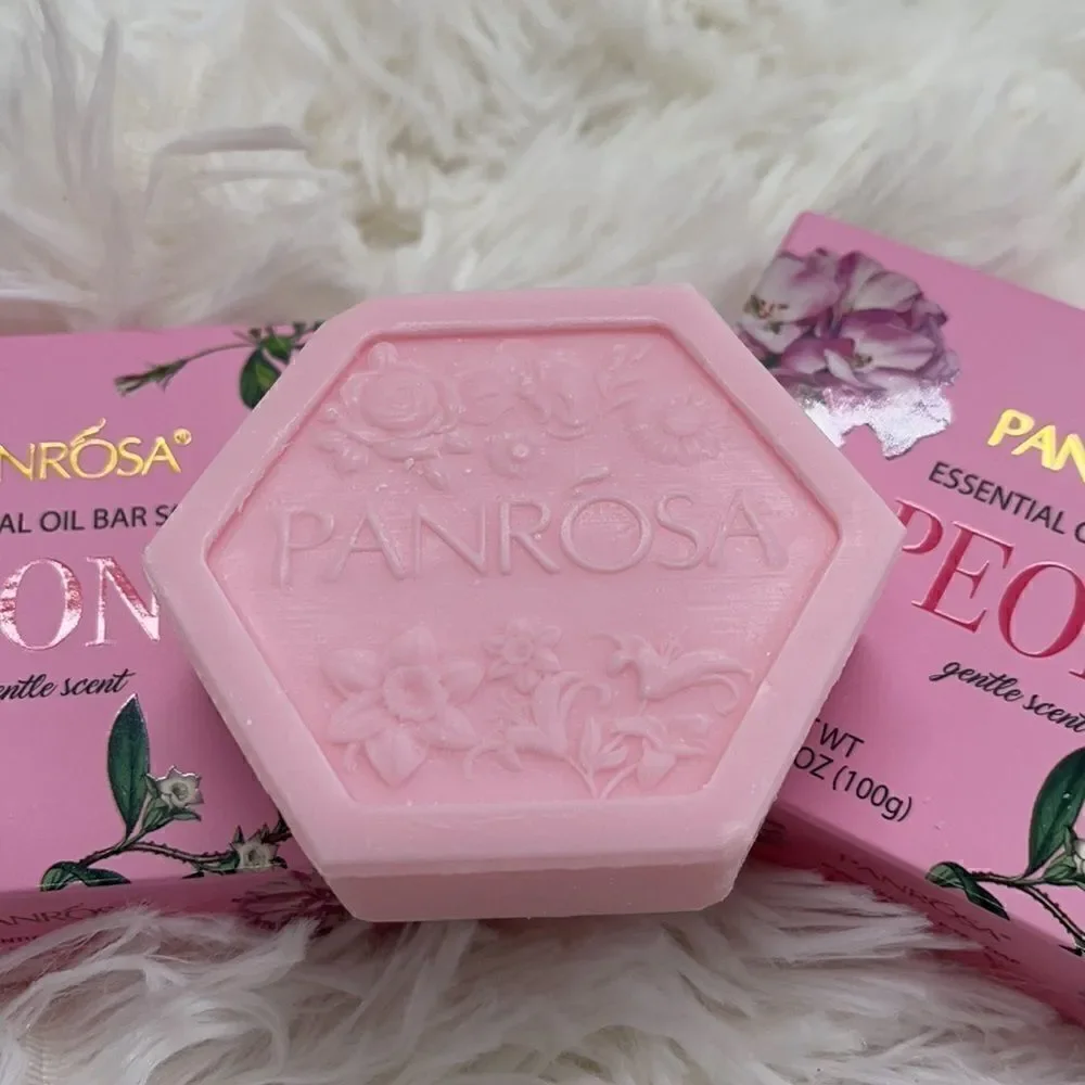 Panrosa peony essential oil bars of soap